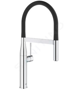 Grohe Essence - Dřezová baterie s flexibilním ramenem s přepínačem, chrom 30294000