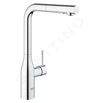 Grohe Essence - Dřezová baterie s výsuvnou sprškou, chrom 30270000