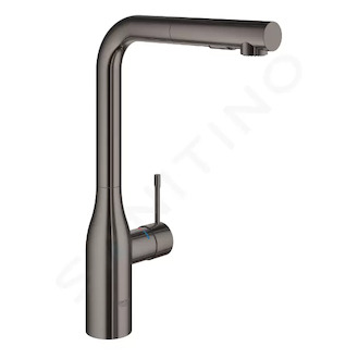 Grohe Essence - Dřezová baterie s výsuvnou sprškou, tmavý grafit 30270A00