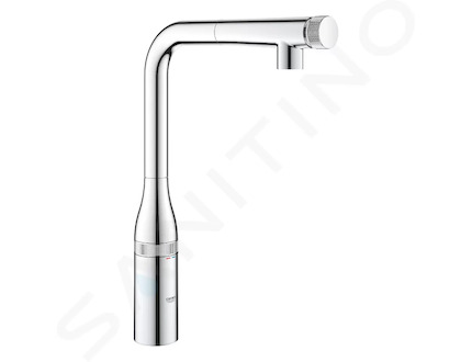 Grohe Essence SmartControl - Dřezová baterie s výsuvnou koncovkou, SmartControl, chrom 31615000