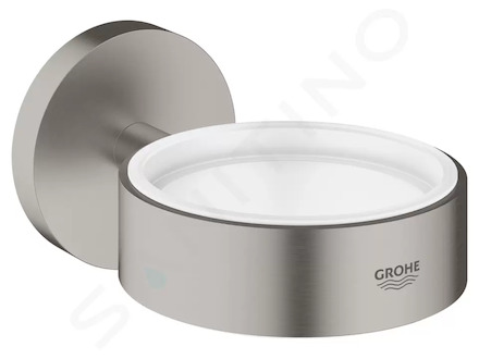 Grohe Essentials - Držák skleničky/mýdelníku, supersteel 40369DC1