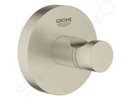 Grohe Essentials - Háček na koupací plášť, kartáčovaný nikl 40364EN1