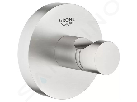 Grohe Essentials - Háček na koupací plášť, supersteel 40364DC1