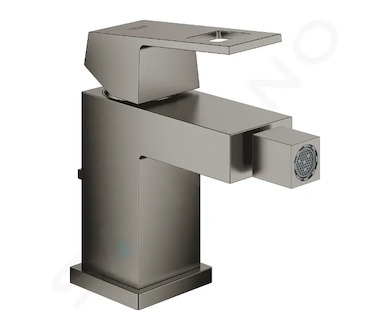 Grohe Eurocube - Bidetová baterie s výpustí, kartáčovaný Hard Graphite 23138AL0