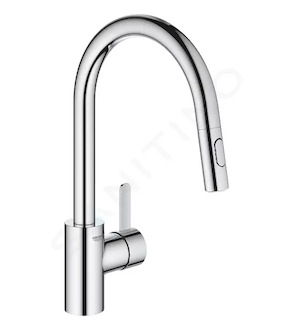 Grohe Eurosmart Cosmopolitan - Dřezová baterie s výsuvnou sprškou, chrom 31481001