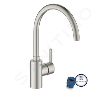 Grohe Feel - Dřezová baterie, supersteel 32670DC2