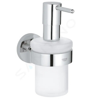 Grohe QuickFix Start - Dávkovač mýdla s držákem, sklo/chrom 41195000