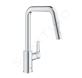 Grohe QuickFix Start - Dřezová baterie s výsuvnou sprškou, chrom 30631000