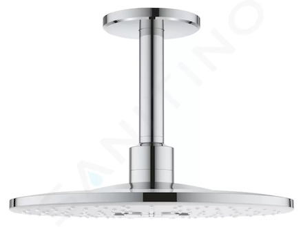 Grohe Rainshower SmartActive - Hlavová sprcha 310, sprchové rameno 14 cm, 2 proudy, měsíční bílá 26477LS0