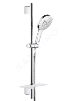 Grohe Rainshower SmartActive - Sada sprchové hlavice 130 6,8 l/min, 3 proudy, tyče 60 cm a hadice, chrom 26547000