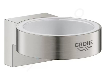 Grohe Selection - Držák skleničky/mýdelníku, supersteel 41027DC0