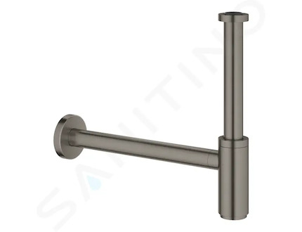 Grohe Sifony - Designový sifon, kartáčovaný Hard Graphite 28912AL0