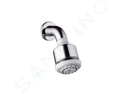 Hansgrohe Clubmaster - Horní sprcha se sprchovým ramenem 3jet, EcoSmart, chrom 26606000