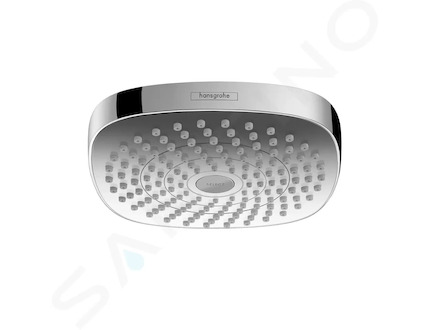 Hansgrohe Croma Select E - Hlavová sprcha, 18 cm, 2 proudy, bílá/chrom 26524400