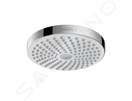 Hansgrohe Croma Select S - Hlavová sprcha 180, 2 proudy, bílá/chrom 26522400