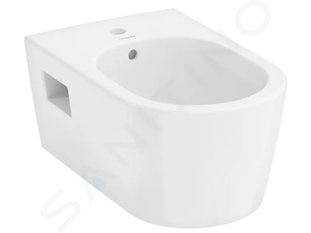 Hansgrohe EluPura S Original - Závěsný bidet, otvor pro baterii, bílá 60281450