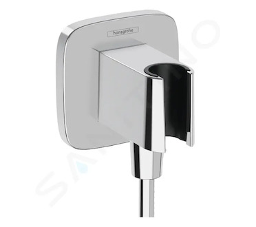 Hansgrohe Fixfit - Sprchové kolínko s držákem, chrom 26887000