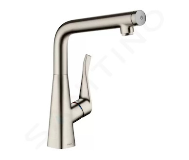 Hansgrohe Metris New - Dřezová baterie, vzhled nerezu 14883800