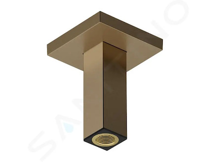 Hansgrohe Příslušenství - Sprchové rameno stropní, 11 cm, kartáčovaný bronz 24338140