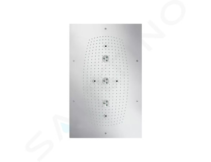 Hansgrohe Raindance - Horní sprcha 68x46 cm Air 3jet bez osvětlení, chrom 28417000