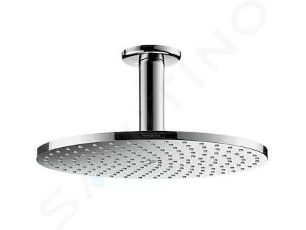 Hansgrohe Raindance S - Hlavová sprcha PowderRain 240, s přívodem od stropu 10 cm, chrom 27620000