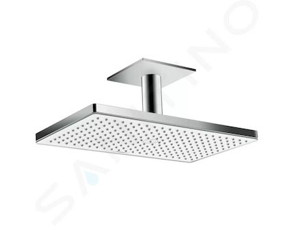 Hansgrohe Rainmaker Select - Hlavová sprcha 460, EcoSmart 9 l/min, sprchové rameno 10 cm, bílá/chrom 24012400