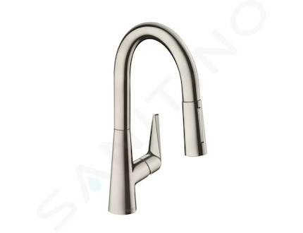 Hansgrohe Talis M51 - Dřezová baterie s výsuvnou sprškou, vzhled nerezu 72815800