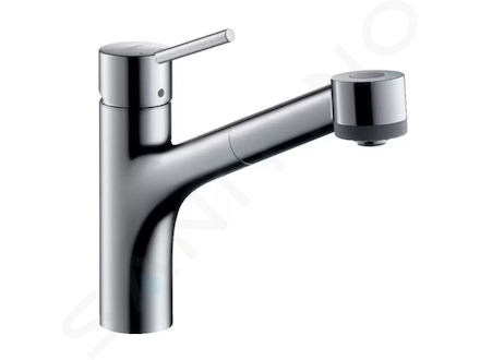 Hansgrohe Talis M52 - Dřezová baterie s výsuvnou sprškou, chrom 32841000