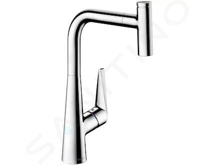 Hansgrohe Talis Select M51 - Dřezová baterie s výsuvným výtokem, chrom 72821000