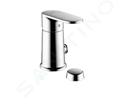 Hansgrohe Vernis Blend - Bidetová baterie s vertikálním proudem, chrom 71214000