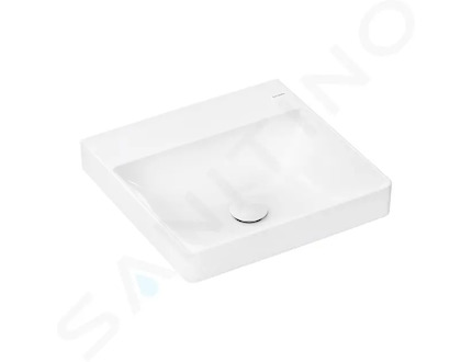 Hansgrohe Xelu Q - Umývátko 50x48 cm, bez přepadu, bez otvoru pro baterii, SmartClean, bílá 61013450