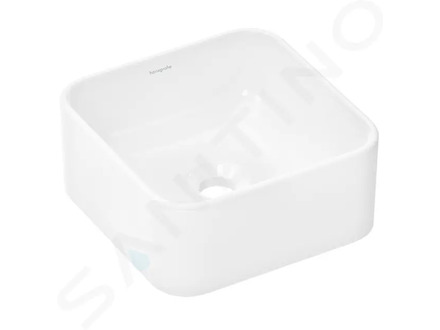 Hansgrohe Xuniva Q - Umývátko na desku, 30x30 cm, bez přepadu, SmartClean, bílá 61074450