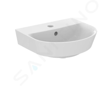 Ideal Standard Connect Air - Umývátko 40x35 cm, s přepadem, otvor pro baterii, s Ideal Plus, bílá E0701MA