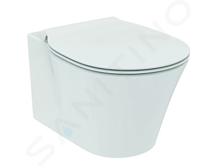 Ideal Standard Connect Air - Závěsné WC se sedátkem SoftClose, AquaBlade, bílá E008701