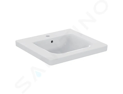 Ideal Standard Connect Freedom - Umyvadlo 60x56 cm, 1 otvor baterii, s Ideal Plus, bílá E5482MA