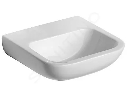 Ideal Standard Contour 21 - Umývátko 40x37 cm, bez otvoru pro baterii, bez přepadu, bílá S240701