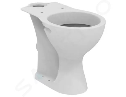 Ideal Standard Contour 21 - WC kombi mísa, bezbariérová, 36x45x66 cm, zadní odpad, bílá E883201