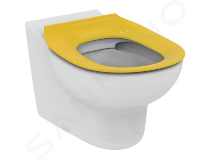 Ideal Standard Contour 21 - WC sedátko dětské 7-11 let (S3128 a S3126) bez poklopu, žlutá S454579