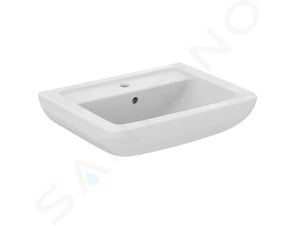 Ideal Standard Eurovit - Umyvadlo 60x46x19 cm, s přepadem, 1 otvor pro baterii, bílá V302701