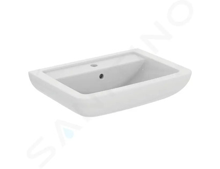 Ideal Standard Eurovit - Umyvadlo 65x46x19 cm, s přepadem, 1 otvor pro baterii, bílá V302801