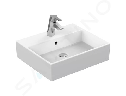 Ideal Standard Strada - Umyvadlo 50x42x15 cm, s přepadem, otvor pro baterii, bílá K077701