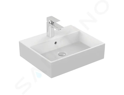 Ideal Standard Strada - Umyvadlo 50x42x15 cm, s přepadem, otvor pro baterii, s Ideal Plus, bílá K0777MA