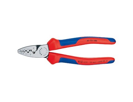 KNIPEX Kleště na kab.koncovky,sil.rukojeť 9772180