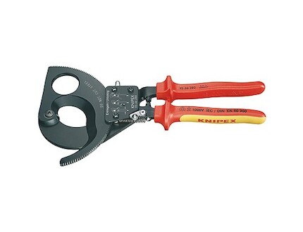 KNIPEX Kleště na kabely s ráčnou 9536280