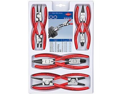 KNIPEX Kleště na pojist.kroužky - sada 8ks 002004V01