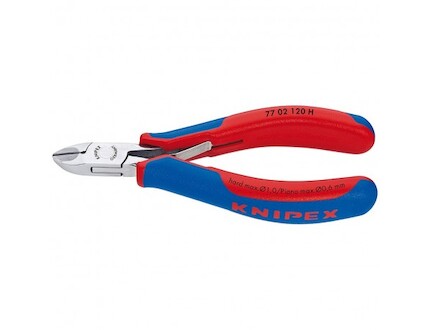 KNIPEX Kleště štípací boční pro elektroniku 7702120H