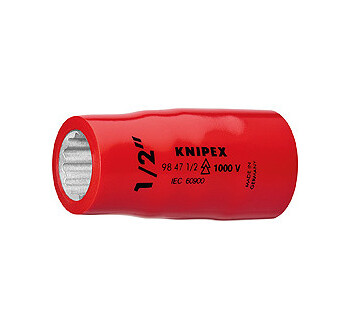 KNIPEX Nástrčná hlavice VDE 1/2