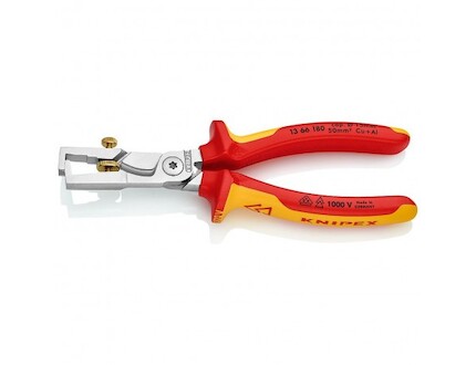 KNIPEX Nůžky na kabely s funkcí lisování TT 1366180