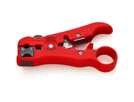 KNIPEX Odizolovací nástroj na koaxiální kabely 166006SB