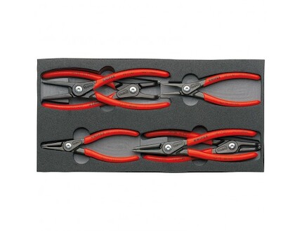 KNIPEX Sada kleští na pojistné kroužky/6ks 002001V02